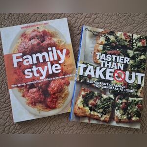 Weight Watchers Cookbooks, Set Of 2